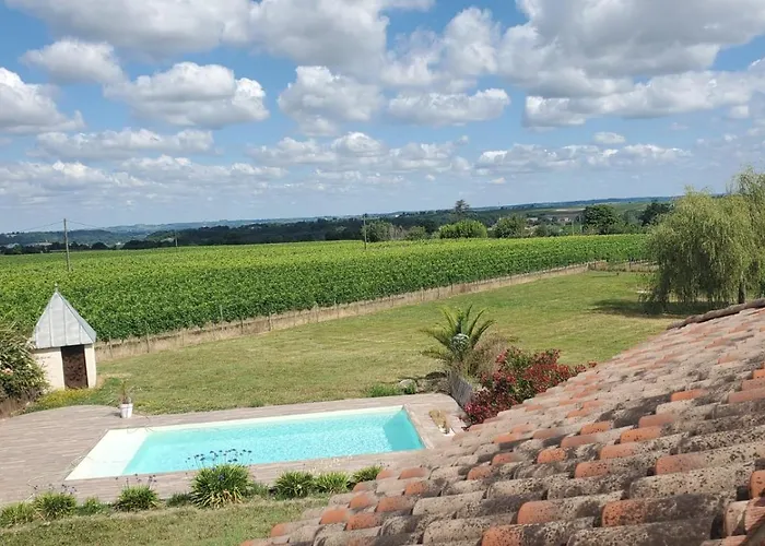 Maison Spacieuse Proche De Saint-emilion 度假居 *